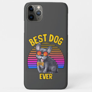 Retro Colourful Funny French Bulldog  Best Dog iPhone 11 Pro Max Case