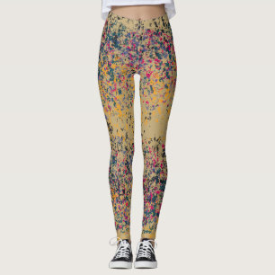 Retro Colourful Lips #2 Leggings