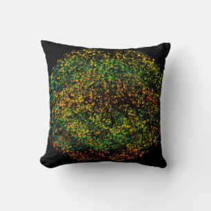 Retro Colourful Lips #3 Cushion