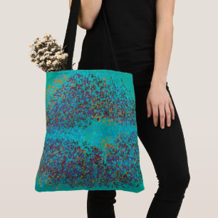 Retro Colourful Lips Tote Bag