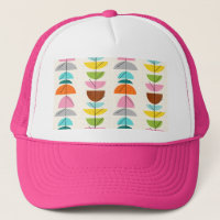 Retro Colourful Nests Trucker Hat