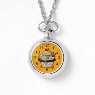 Retro Colourful Party Cupcakes Watch