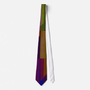 Retro Colourful Polka Dots Pop Art 2 Tie