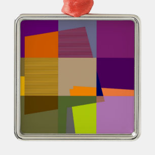 Retro Colourful Pop Art Ornaments