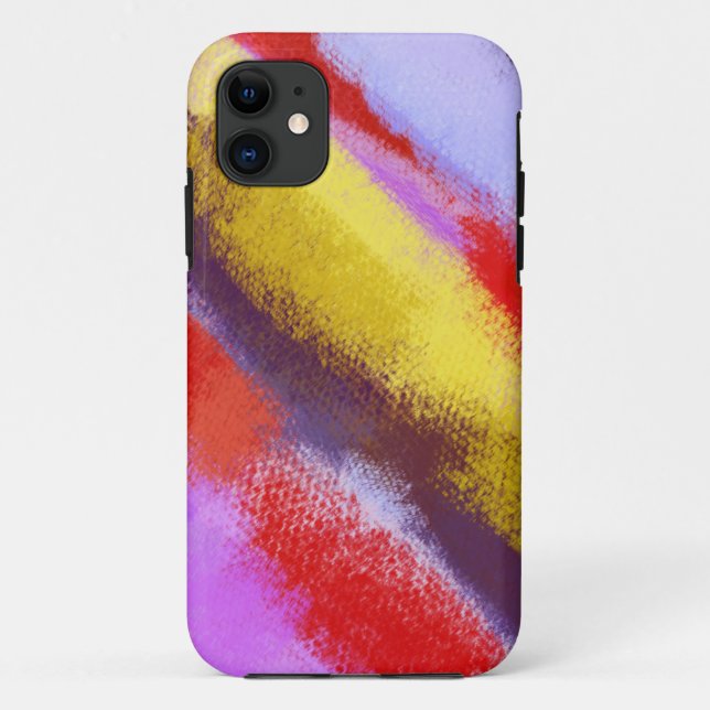 Retro Colours Abstract Art 29 Case-Mate iPhone Case (Back)