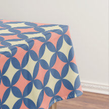 Retro Colours Mid Century Modern Circles
