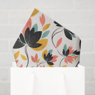 Retro Colours Tissue Paper