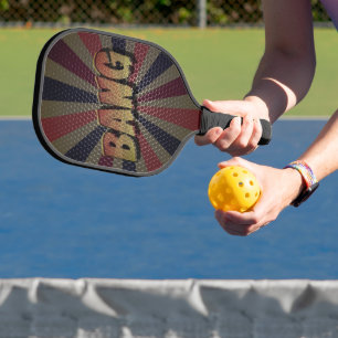 Retro Comic BANG! Power Paddle
