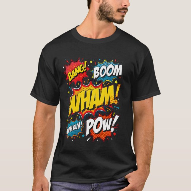 Retro Comic Book T-Shirt (Front)