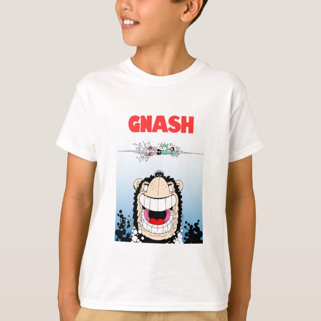 Retro Comic Dog Kids’ T-Shirt (Front)