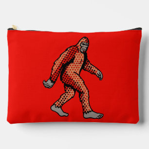 Retro Comic Forest Creature Pop Art Panel Accessory Pouch