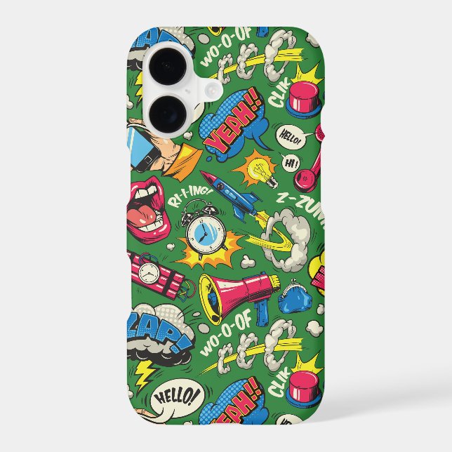 Retro Comic Gadgets - Pop Art Phone Case (Back)