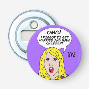 RETRO COMICS custom bottle opener