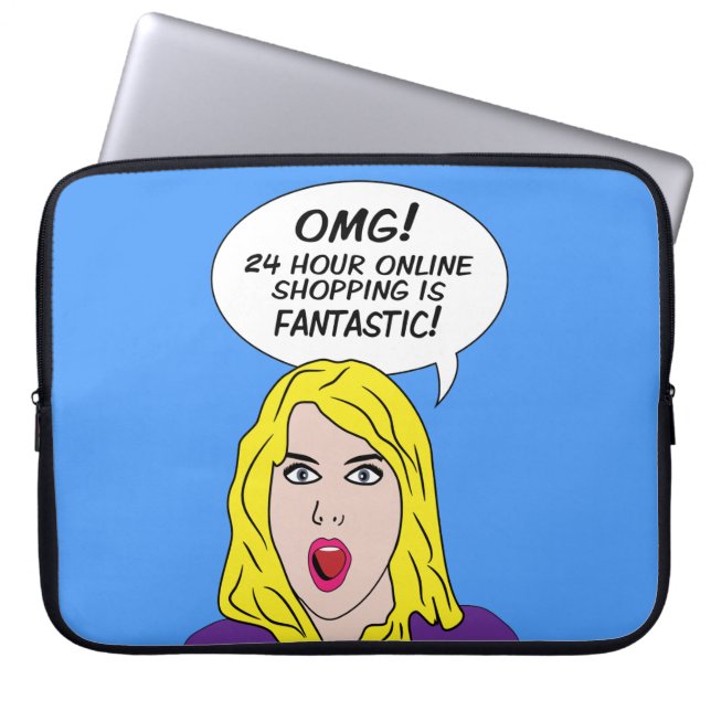 RETRO COMICS laptop sleeves (Front)