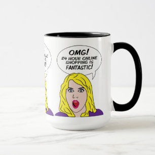 RETRO COMICS mugs