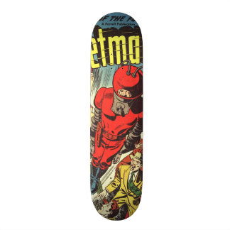 Retro comics - Rocketman Skateboard