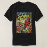 Retro comics - Rocketman T-Shirt<br><div class="desc">Rocketman ,  space stories of the future.

Rocketman was a one-shot comic book published by Farrell Publishing in 1952.
The introduction to Rocketman explains a:
"young American pilot,  in the year 25, 000,  flys the stratosphere lanes between the Earth and other planets".</div>