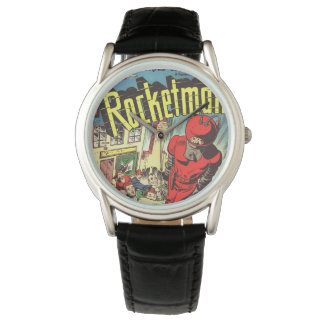 Retro comics - Rocketman Watch