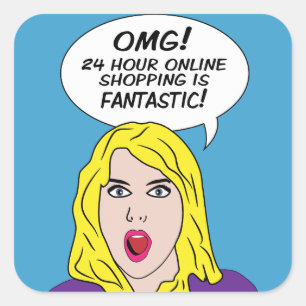 RETRO COMICS stickers