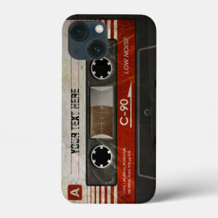 Retro Compact Audio Cassette   DJ Best Gifts iPhone 13 Mini Case