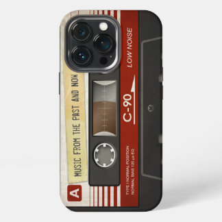 Retro Compact Audio Cassette | DJ Best Gifts iPhone 13 Pro Case