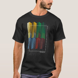 Retro Computer Geek Programmer Nerds Data Code Tea T-Shirt