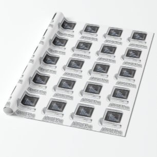 Retro Computer Wrapping Paper