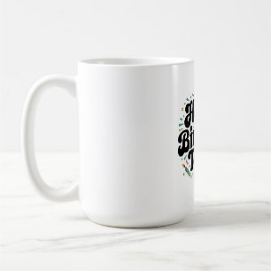 Retro Confetti Birthday Coffee Mug