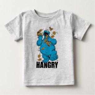 Retro Cookie Monster Hangry Baby T-Shirt