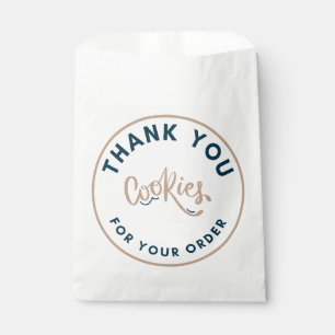 Retro Cookies thank you for your order Favour Bags