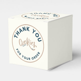 Retro Cookies thank you for your order Favour Box