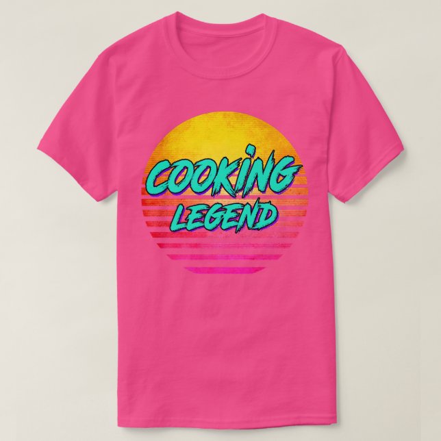 Retro Cooking Gift T-Shirt (Design Front)
