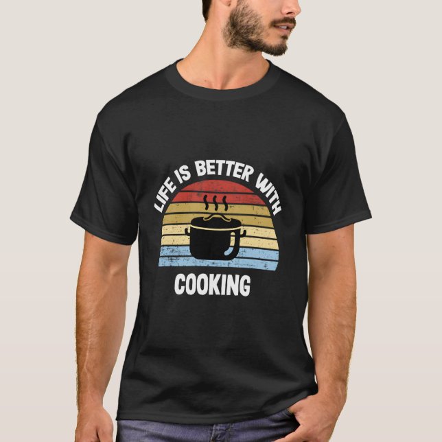 Retro Cooking T-Shirt (Front)