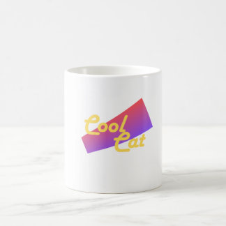Retro Cool Cat mug