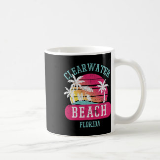 Retro Cool Clearwater Beach Original Florida Sunse Coffee Mug