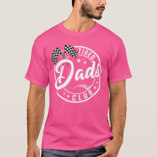 Retro Cool Dad Racingired Dads Club Car Racerack O T-Shirt