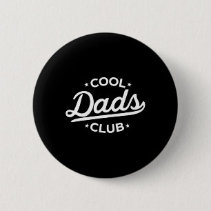 Retro Cool Dads Club Funny Dad Pocket Fathers Day 6 Cm Round Badge