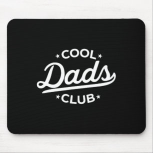 Retro Cool Dads Club Funny Dad Pocket Fathers Day Mouse Mat
