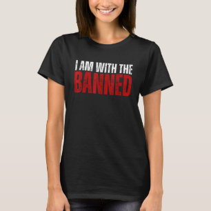 Retro Cool I Am With The Banned Books Book Worms T-Shirt
