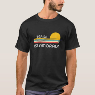 Retro Cool Islamorada Vintage Florida Retro Sunset T-Shirt