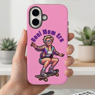 Retro Cool Mom Era Custom Text Phone Case