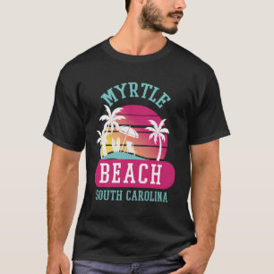 Retro Cool Myrtle Beach Mens Womens Sc Beaches T-Shirt