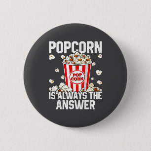 Retro Corn Popcorn Pop Lover Costume 6 Cm Round Badge