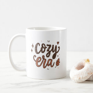 Retro Cosy Era Fall Coffee Mug Autumn Aesthetic