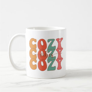 Retro Cosy Vibes Fall Coffee Mug
