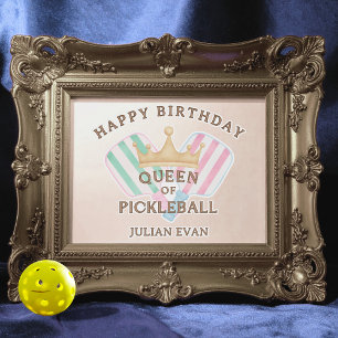 Retro County Club Queen of Pickleball