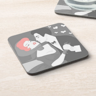 Retro Couple - Coasters