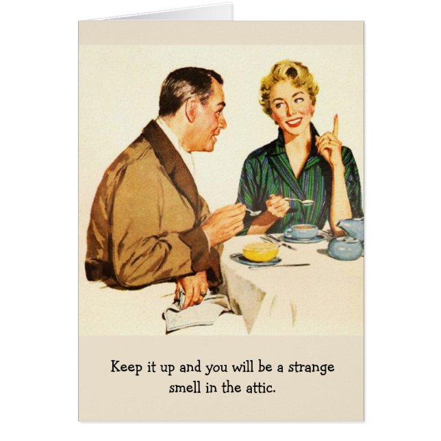 Retro Couple - Strange Smell in the Attic, (Front)