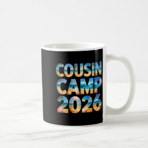 Retro cousin camp 2026 crew vacation trip holiday coffee mug