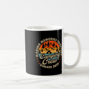 Retro Cousin Crew 2025 Camping Cousins Summer 2025 Coffee Mug